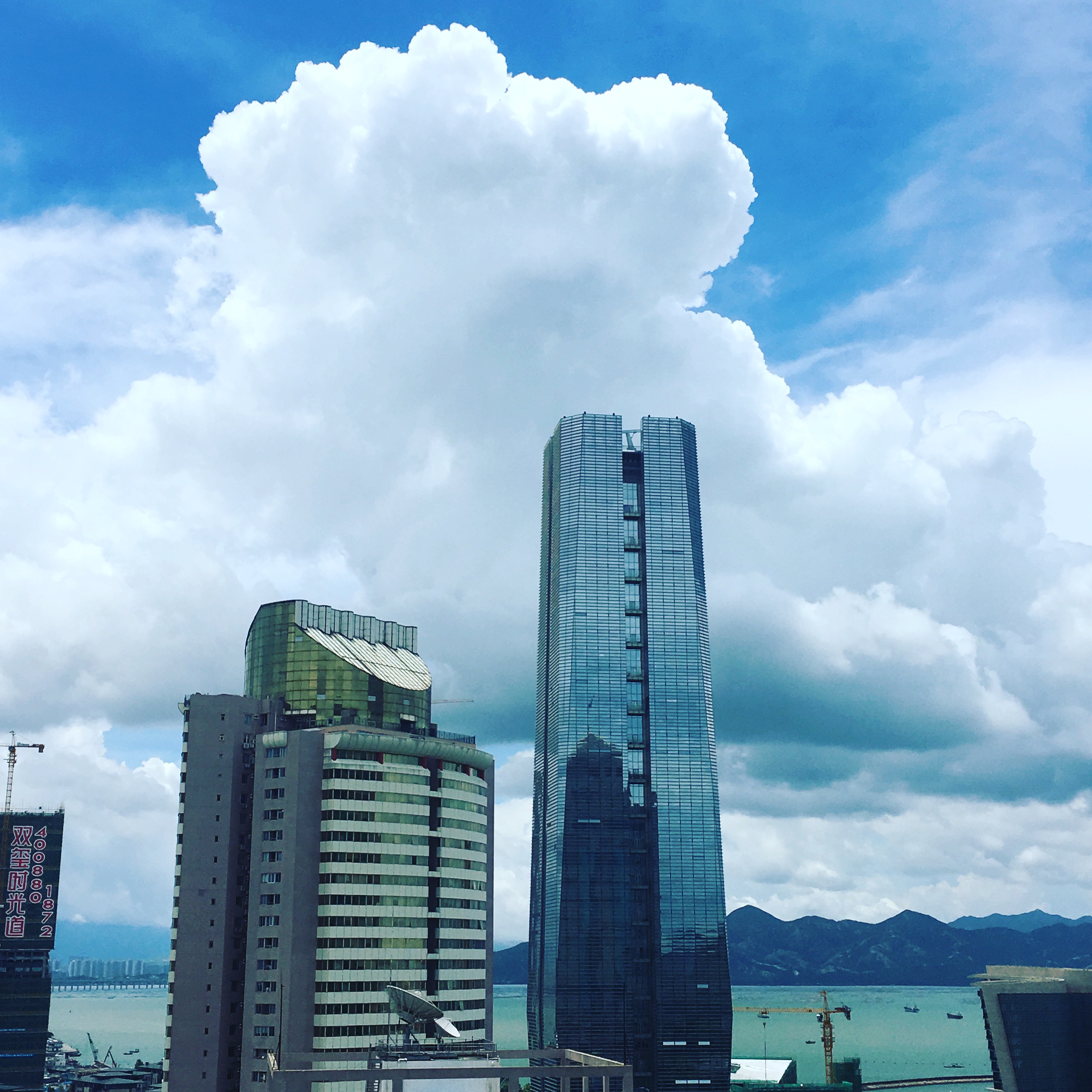 Toujours cette vue ...