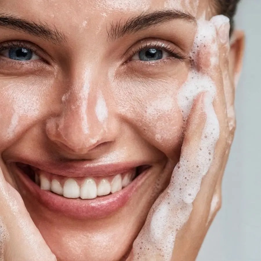 Faut-il nettoyer son visage avec ses mains ?