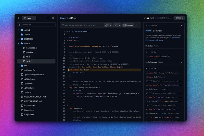 L Github - Artistic Vintage Pattern - Mobile