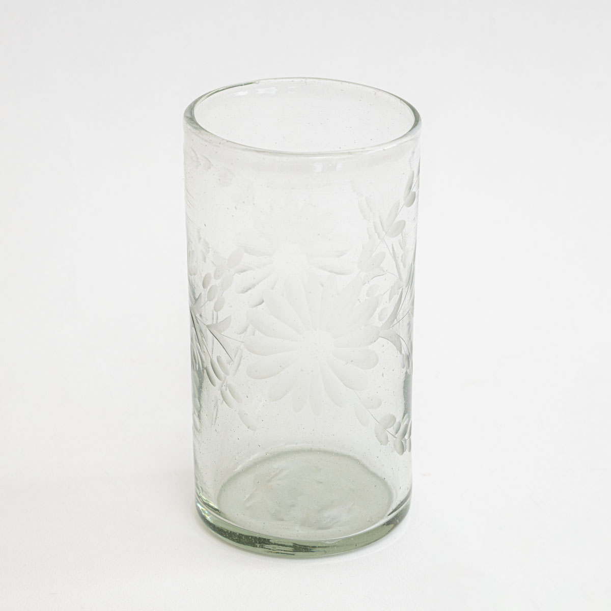 Hand Etched Mexican Glassware - Leslie Flynt