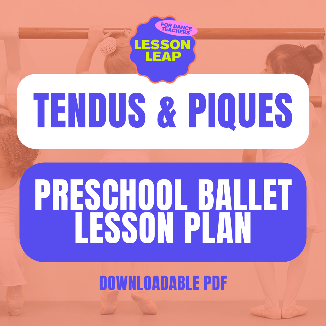 Preschool Ballet Dance Lesson pLan