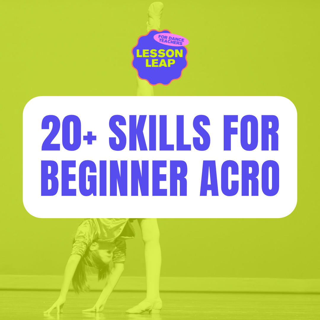 20+ Skills for Beginner Acro