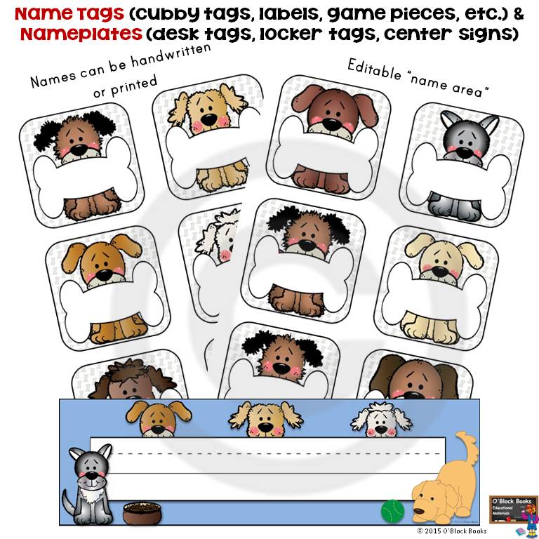 name tags desk nameplates lessons for little ones by tina o block