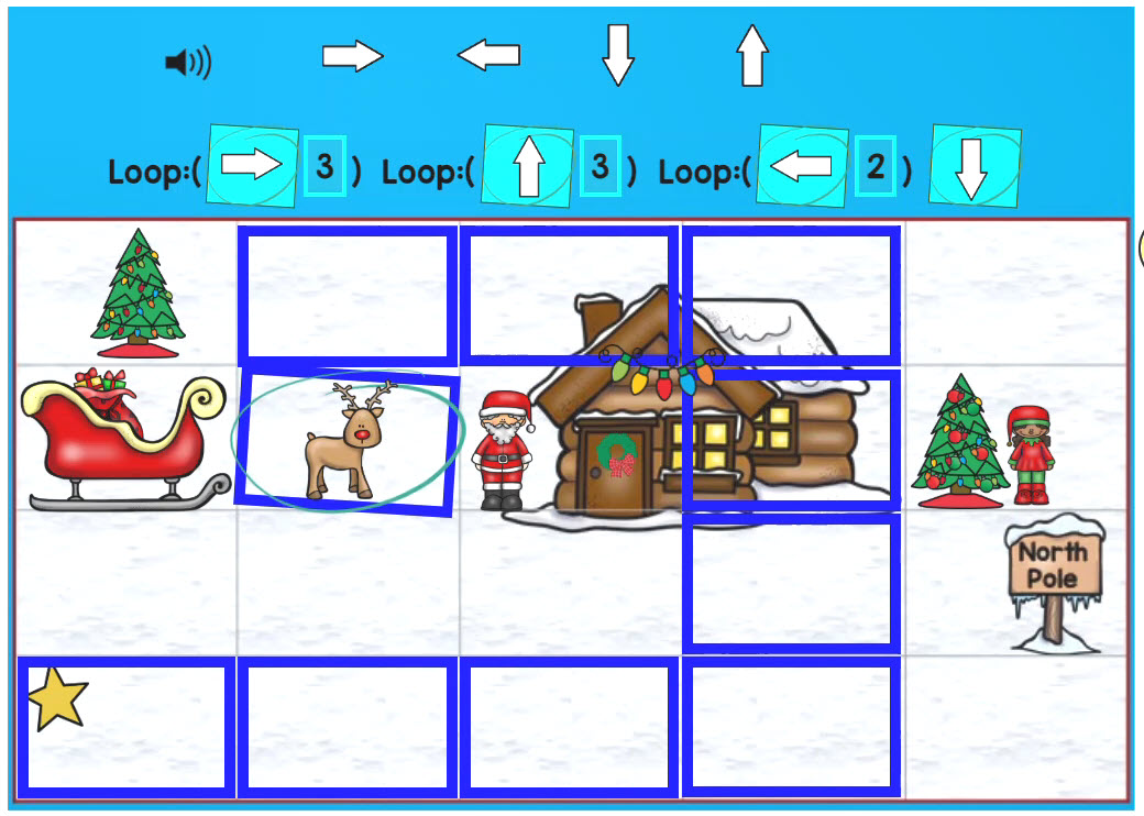 creating code with loops correct - Lessons for Little Ones by Tina O'Block