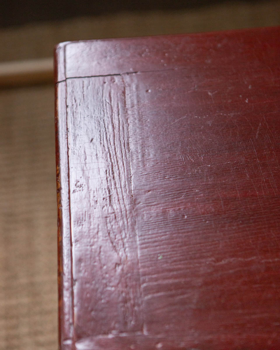 Antique Painted Oak Side Table - Image 14