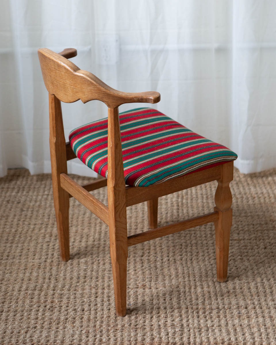 Danish Oak Henning Kjaernulf Dining Chair - Image 3