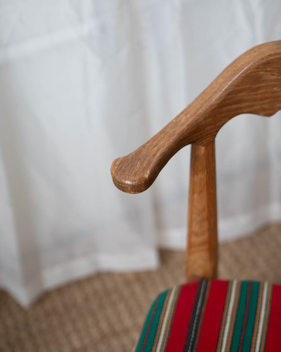 Danish Oak Henning Kjaernulf Dining Chair - Image 6