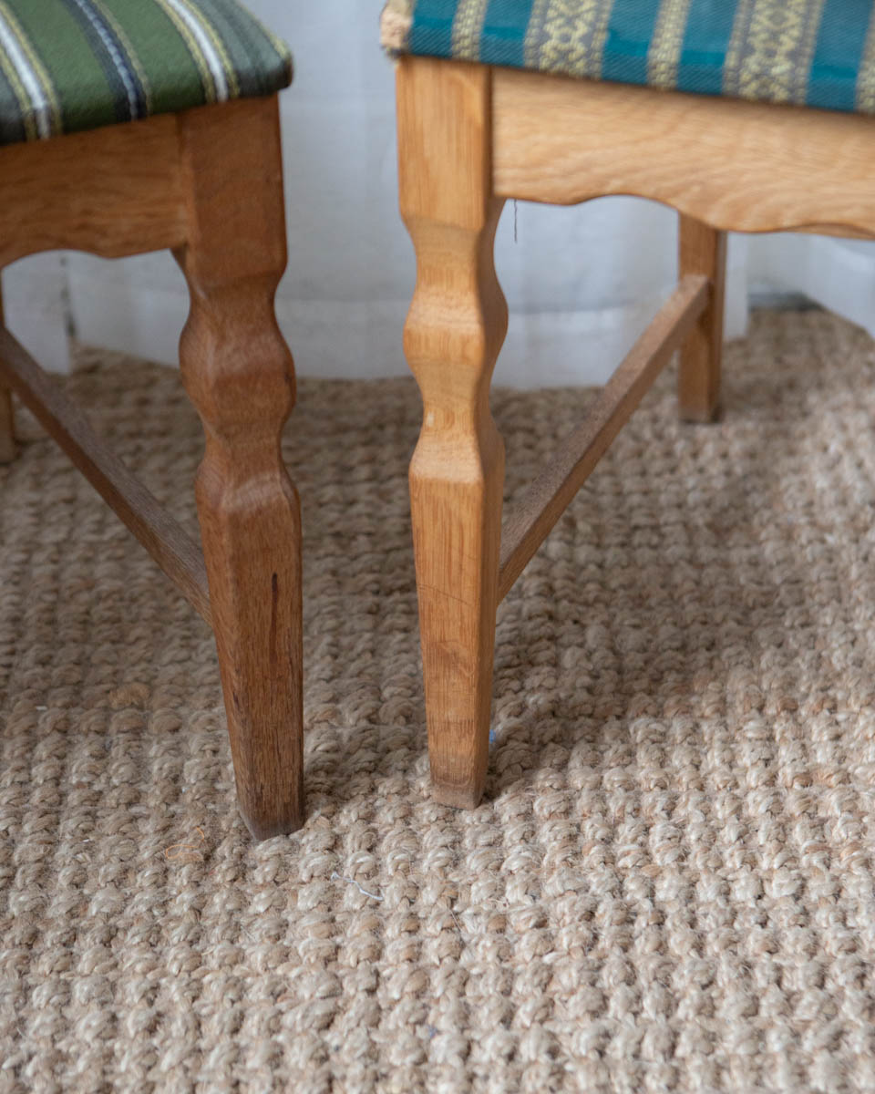 Danish Oak Dining Chairs - Set of 6 - Image 10