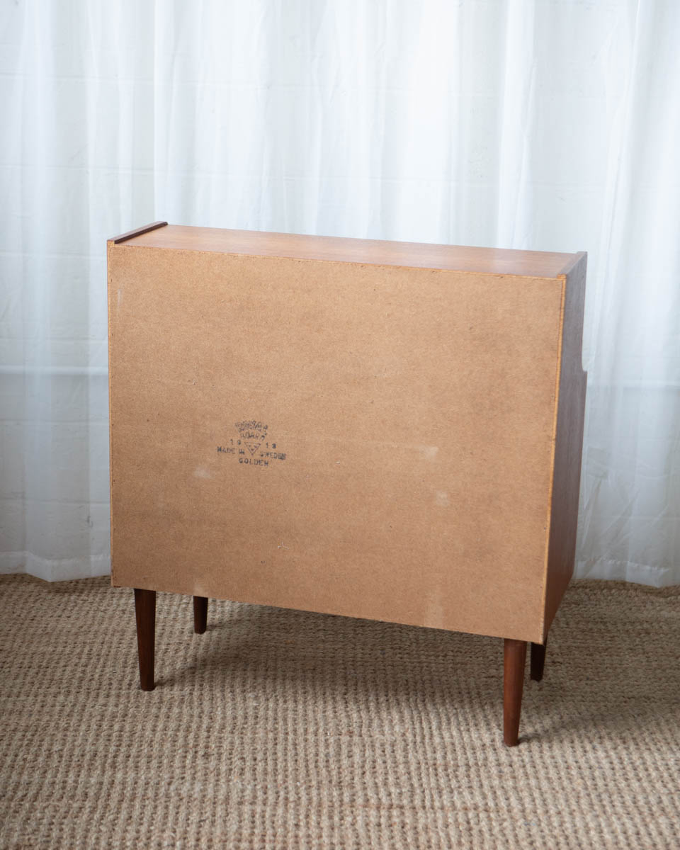 Danish Teak Petite Secretary Desk - Image 12