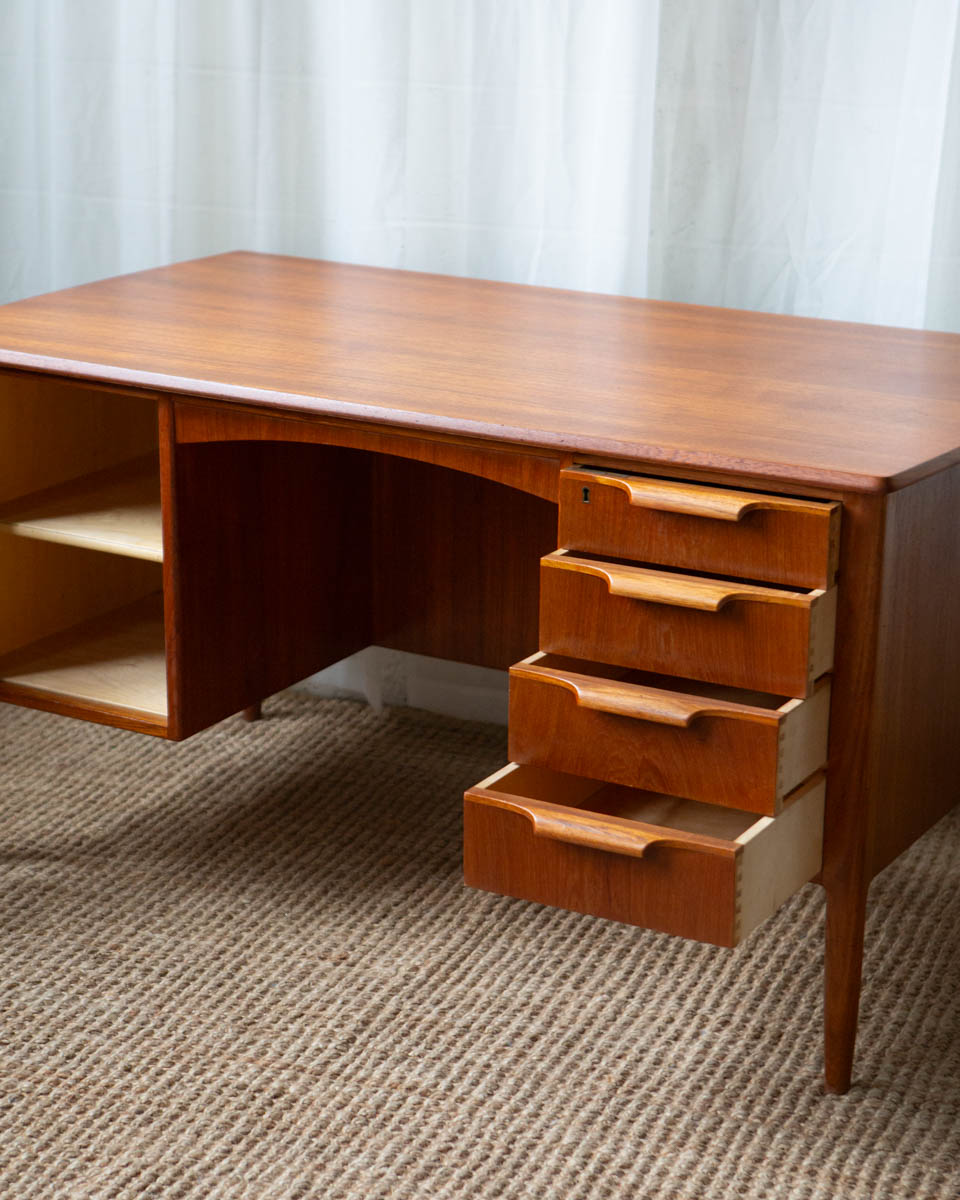 Teak Writing Desk - Image 6