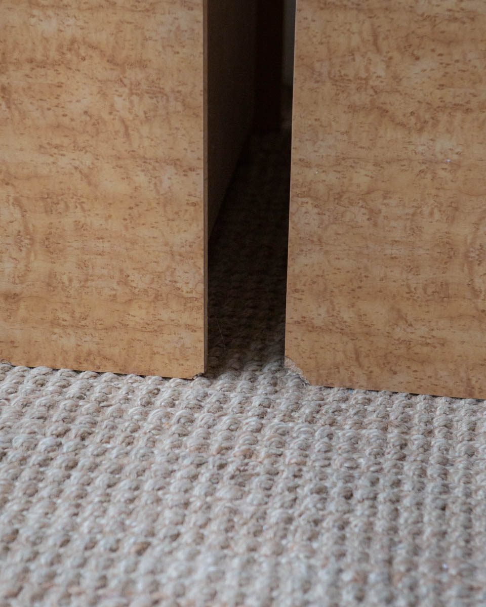 Faux Burl Wood Nightstands (2) - Image 8