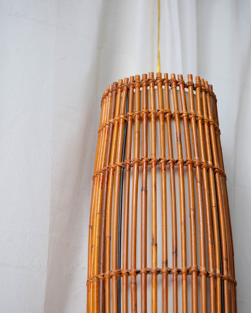 Scandinavian Bamboo Hanging Light - Image 4