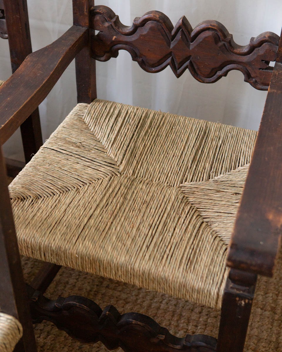 Handmade Mexican Ladderback Dining Chairs (6) - Image 17