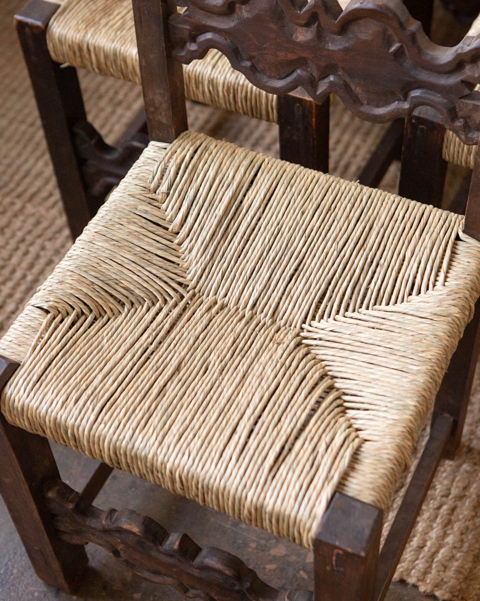 Handmade Mexican Ladderback Dining Chairs (6) - Image 13