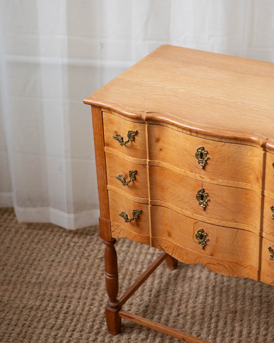 Danish Oak Side Chest - Image 3