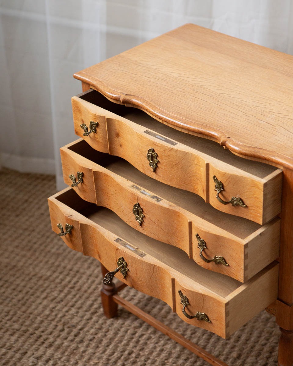 Danish Oak Side Chest - Image 7