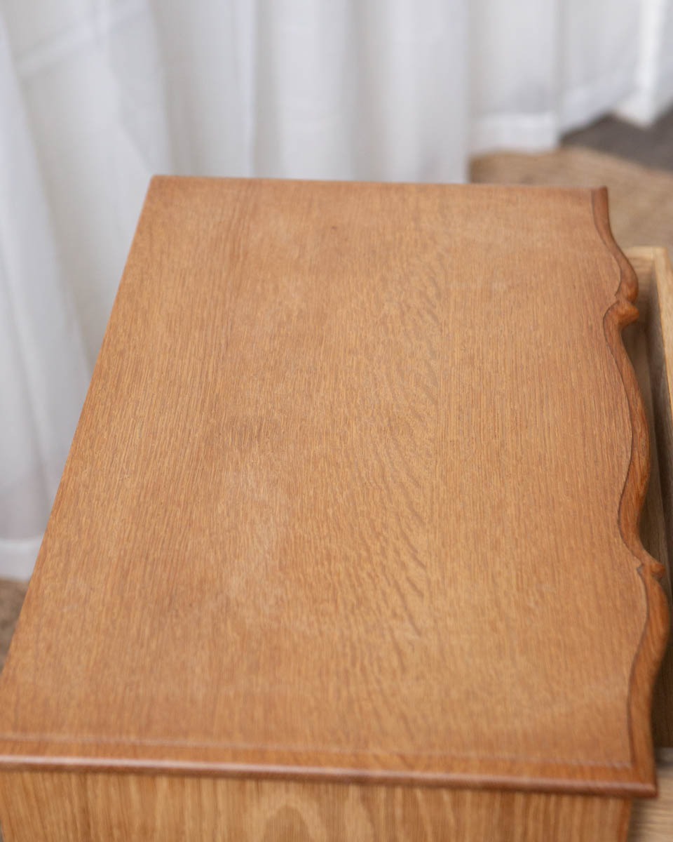 Danish Oak Side Chest - Image 8