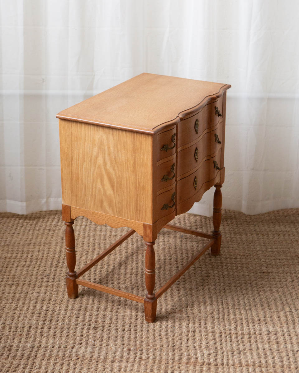 Danish Oak Side Chest - Image 10