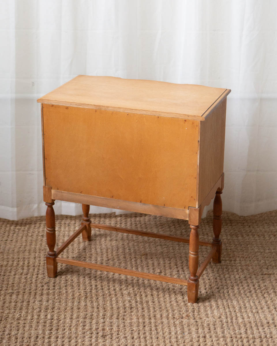 Danish Oak Side Chest - Image 11