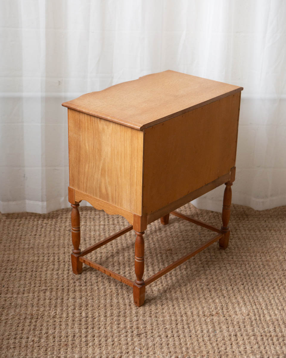 Danish Oak Side Chest - Image 12
