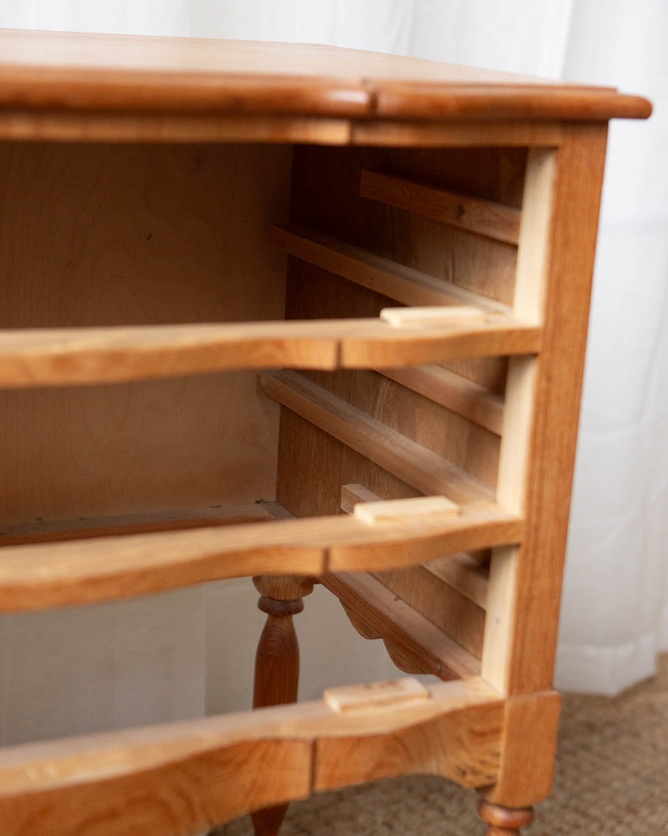 Danish Oak Side Chest - Image 14