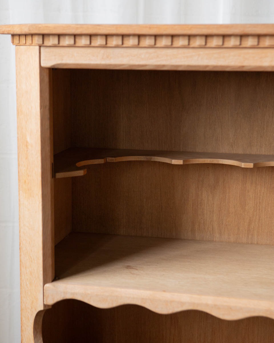 Danish Oak Corner Cabinet - Image 4