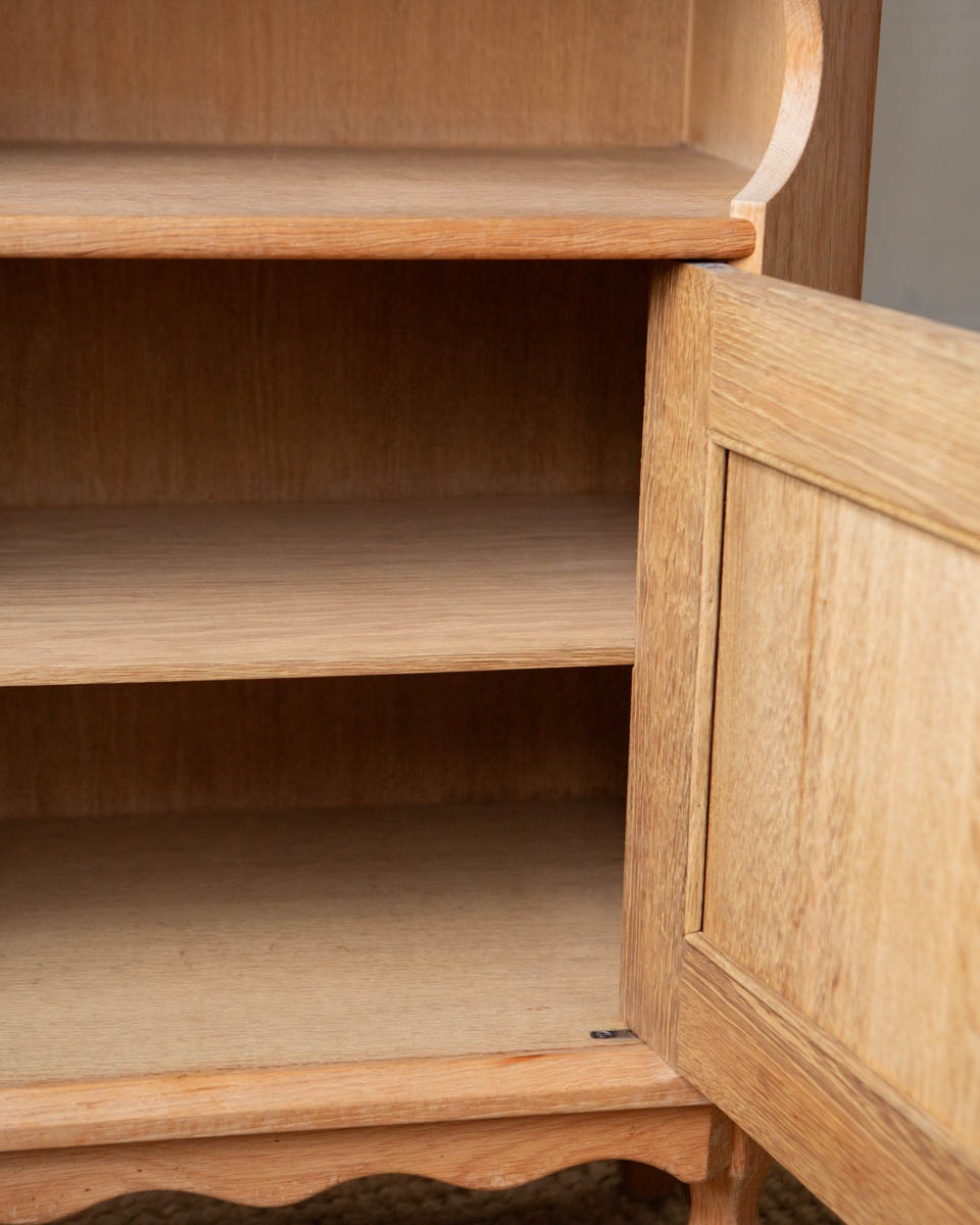 Danish Oak Corner Cabinet - Image 6