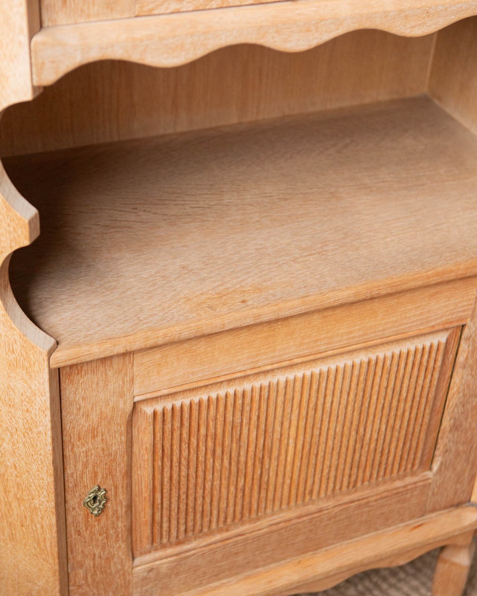 Danish Oak Corner Cabinet - Image 8