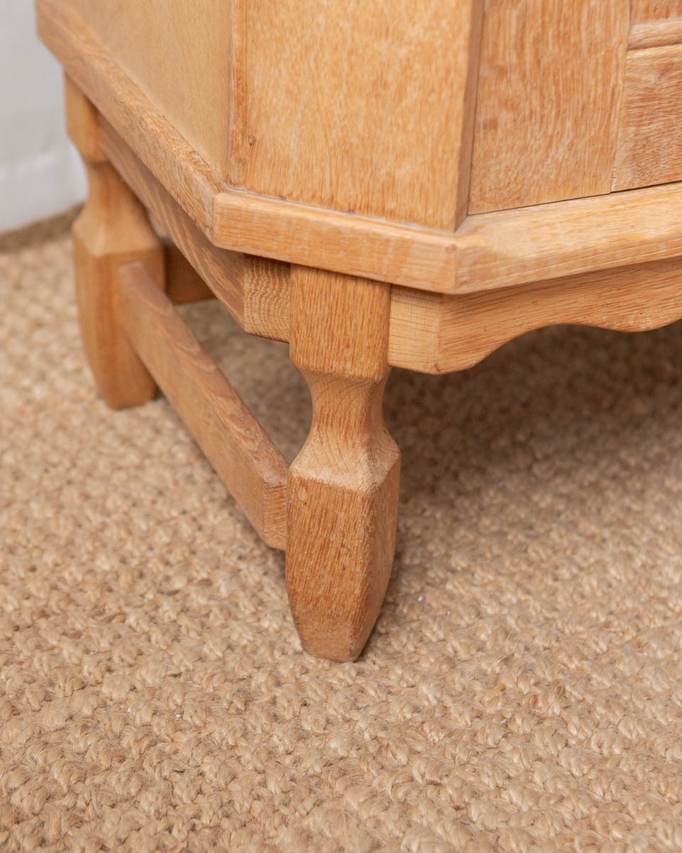 Danish Oak Corner Cabinet - Image 9