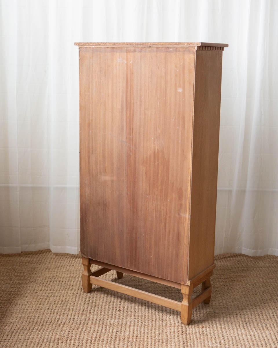 Danish Oak Corner Cabinet - Image 12