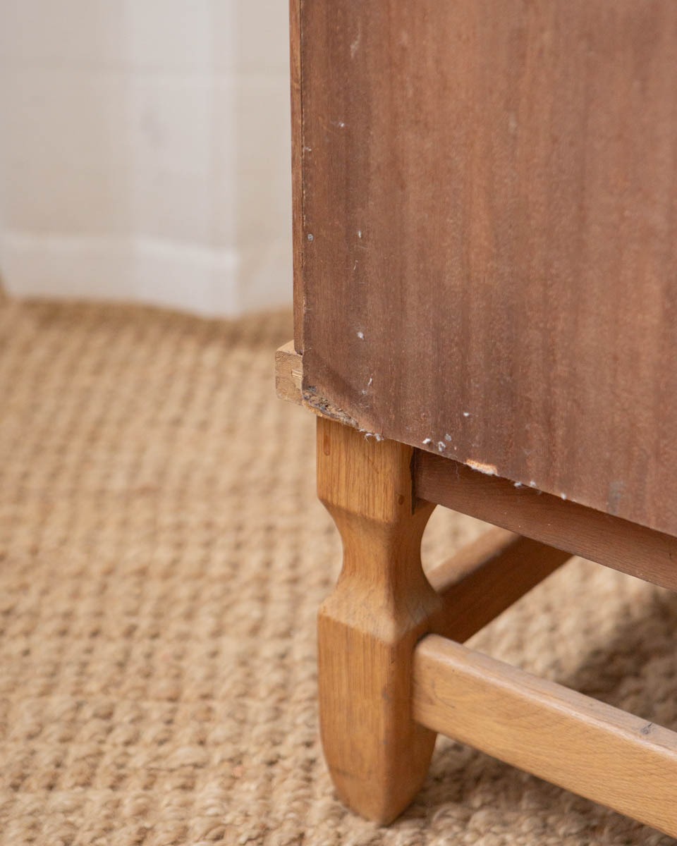 Danish Oak Corner Cabinet - Image 14