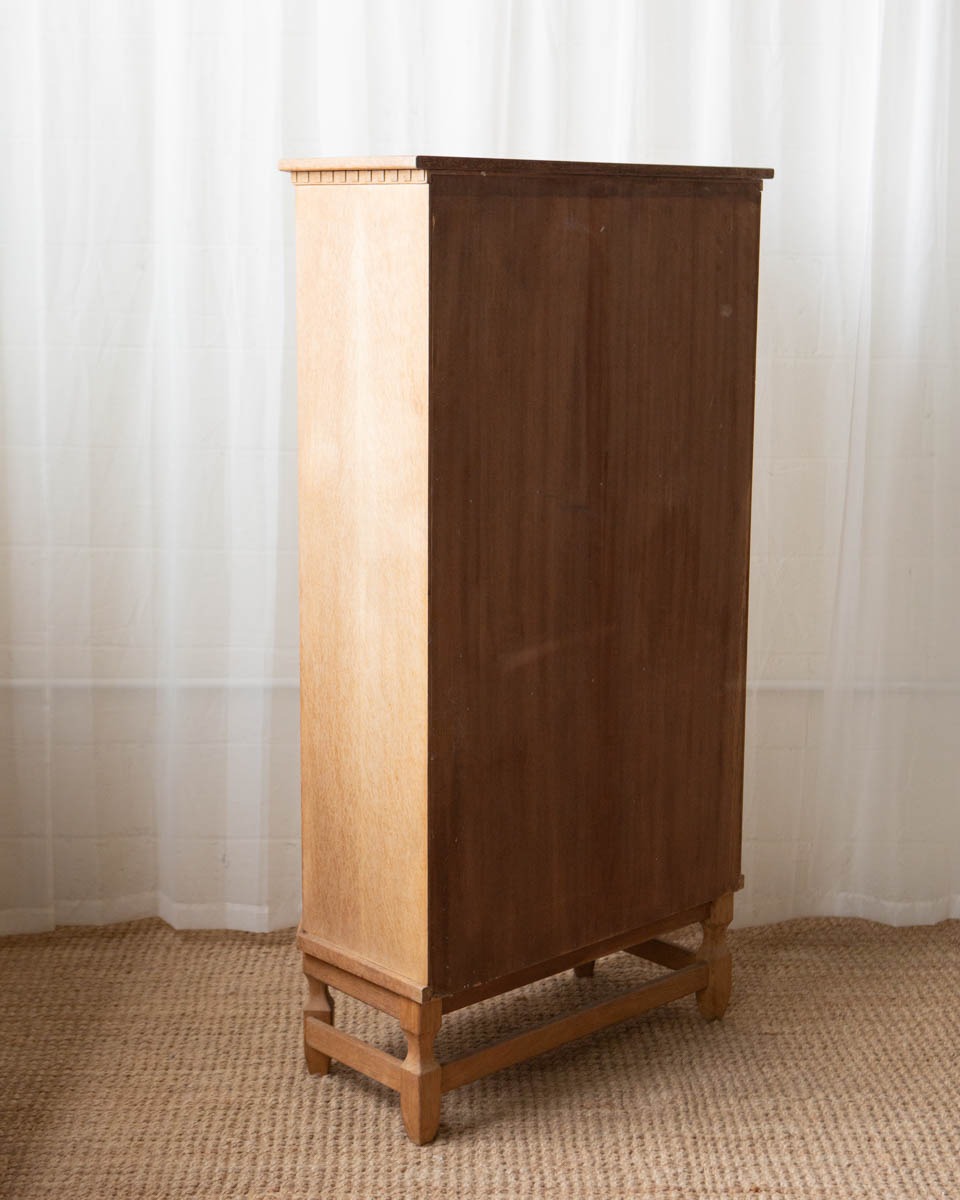 Danish Oak Corner Cabinet - Image 15
