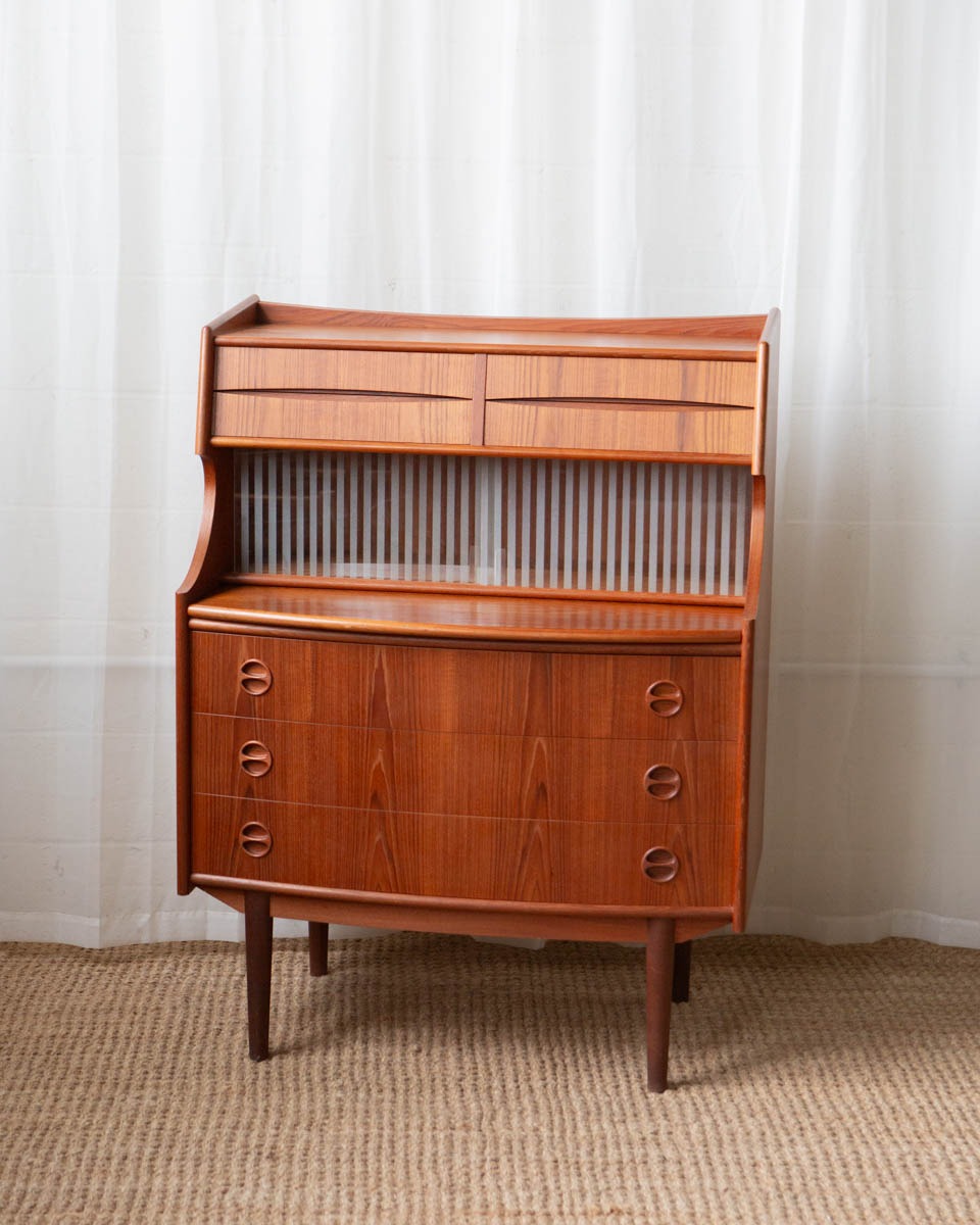 Petite Danish Secretary Desk