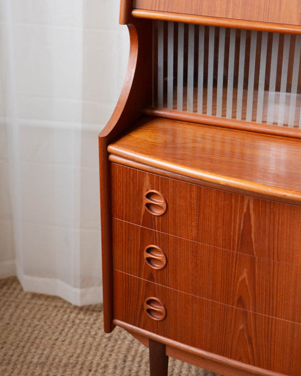 Petite Danish Secretary Desk - Image 19