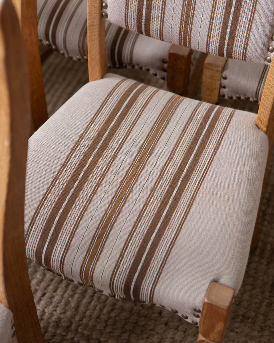Danish Oak Dining Chairs - Set of 6 - Image 6