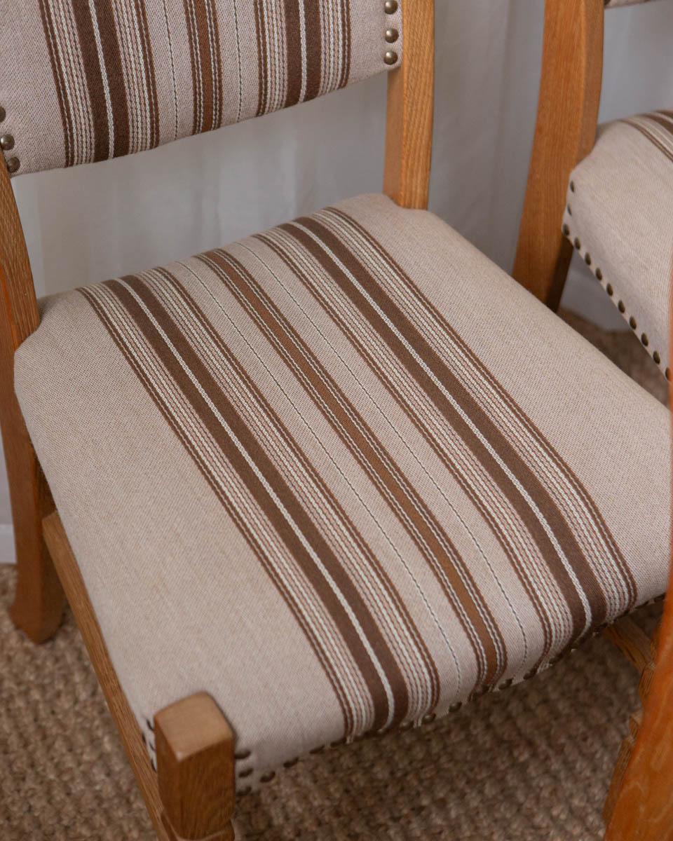 Danish Oak Dining Chairs - Set of 6 - Image 7