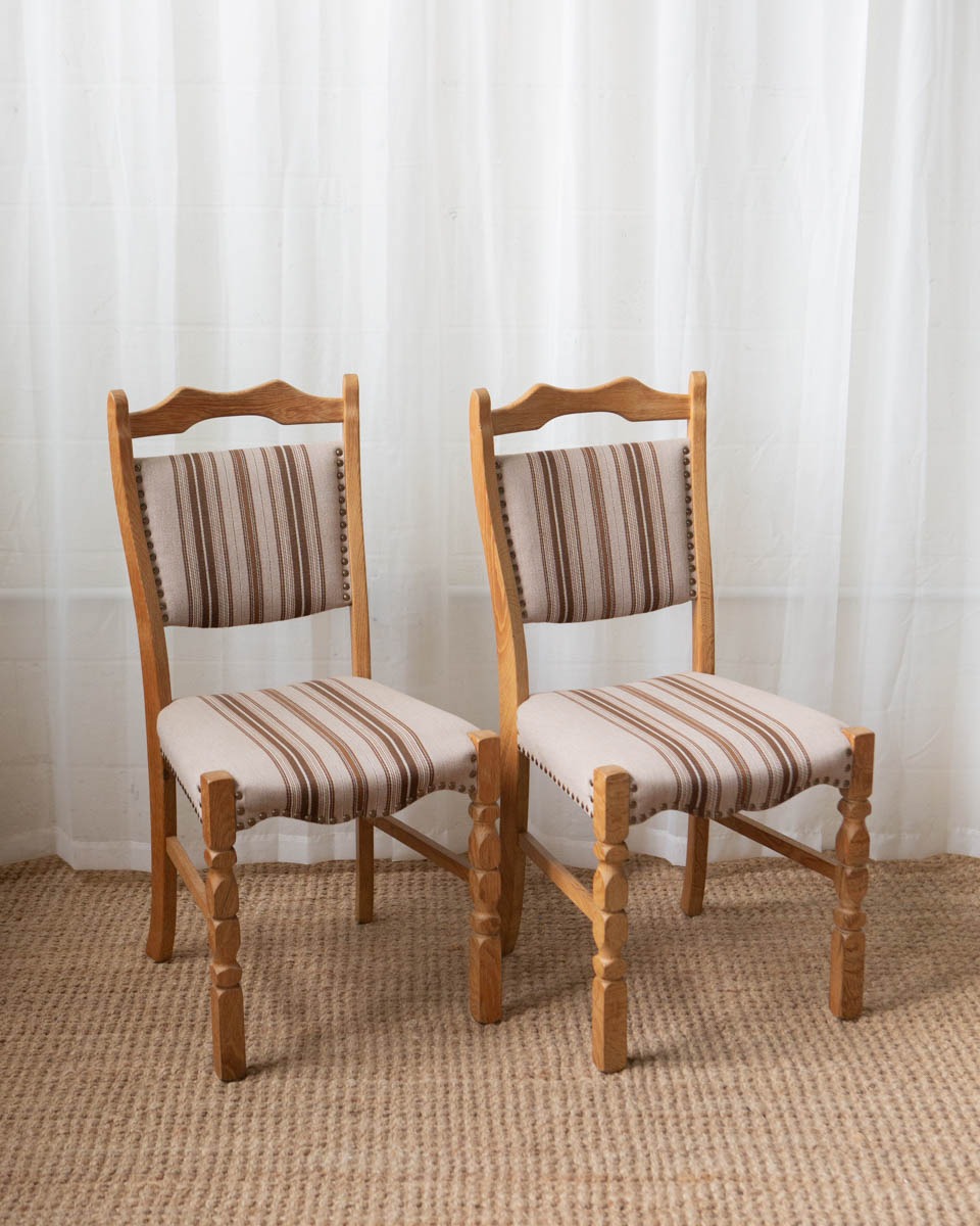 Danish Oak Dining Chairs - Set of 6 - Image 10