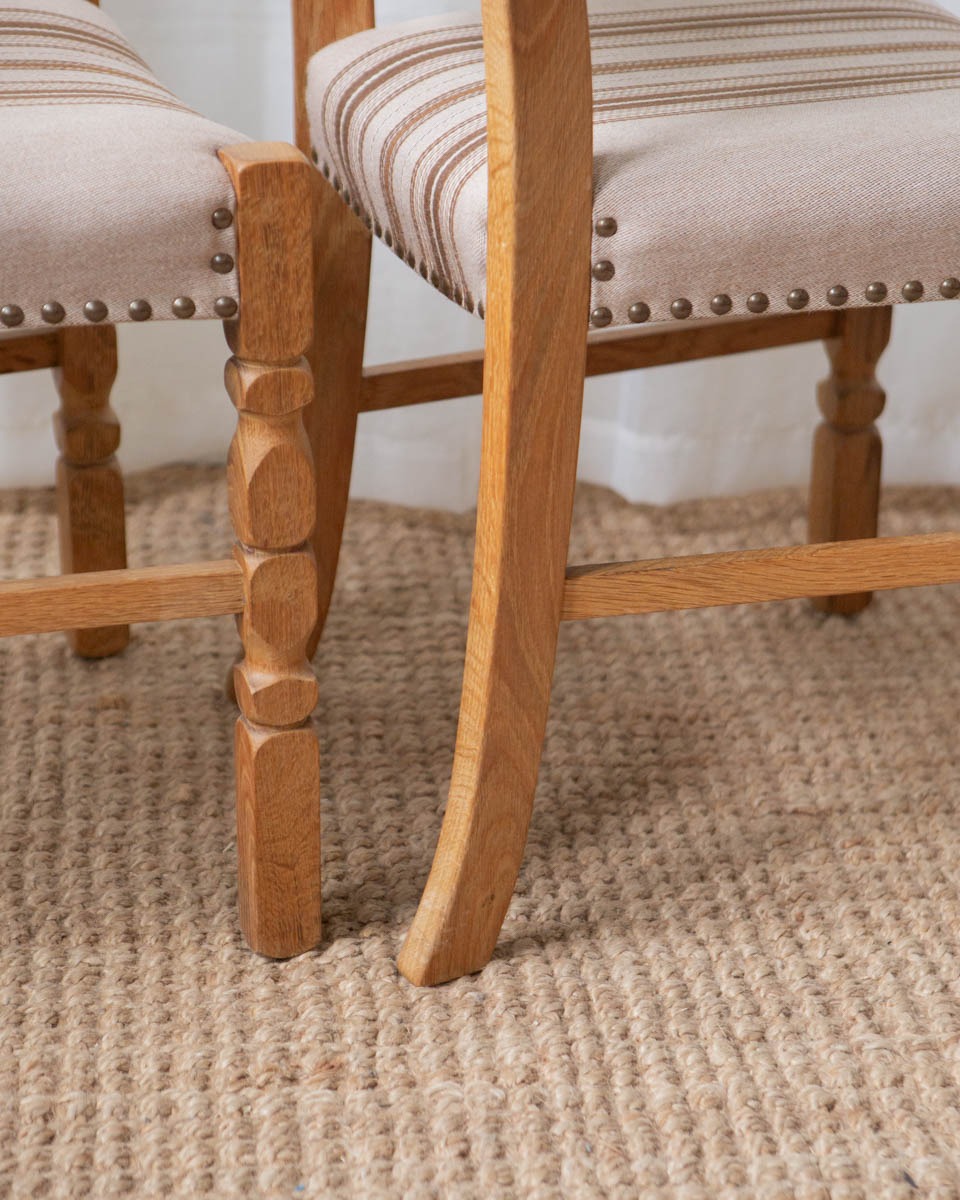 Danish Oak Dining Chairs - Set of 6 - Image 12
