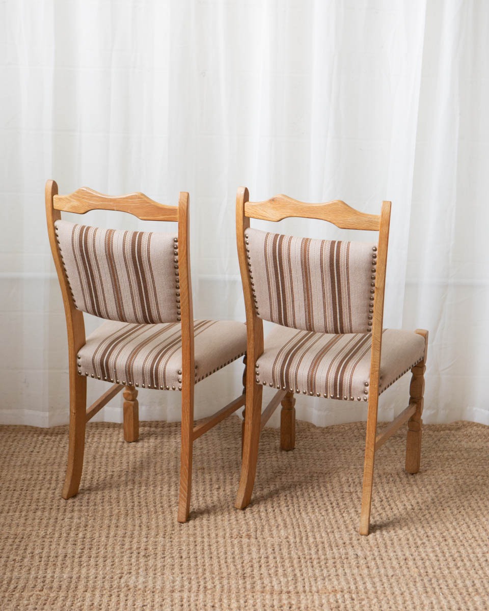 Danish Oak Dining Chairs - Set of 6 - Image 13