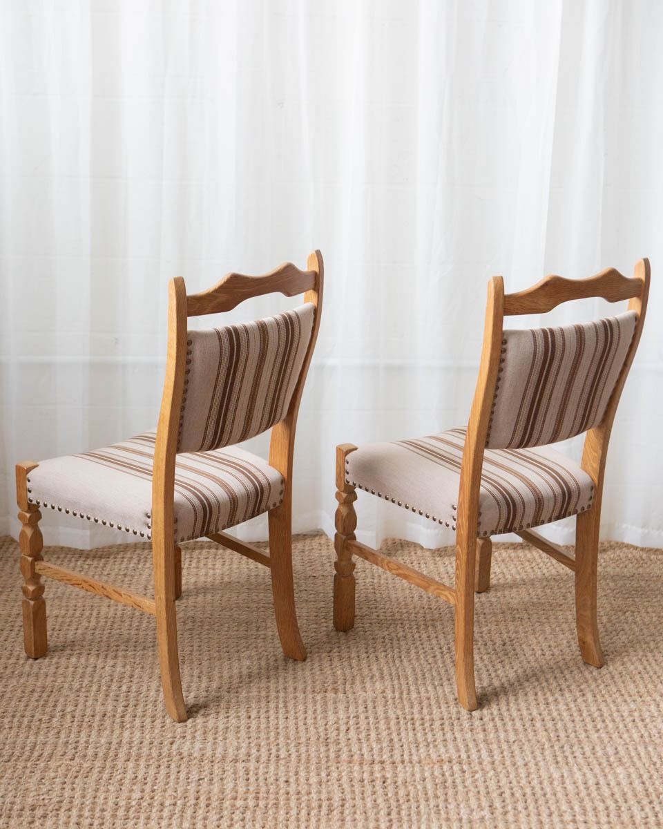 Danish Oak Dining Chairs - Set of 6 - Image 17