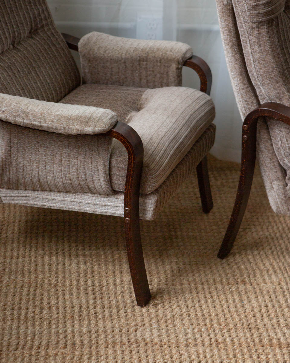 Danish Beech Lounge Chairs - Image 13