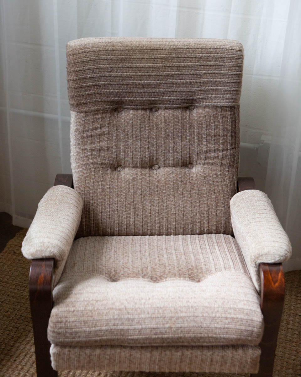 Danish Beech Lounge Chairs - Image 3
