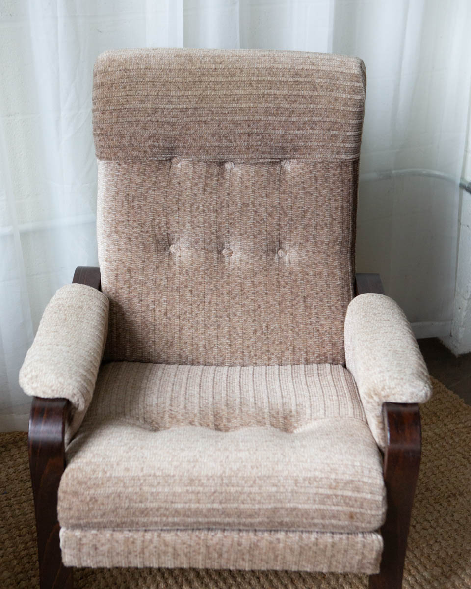Danish Beech Lounge Chairs - Image 4
