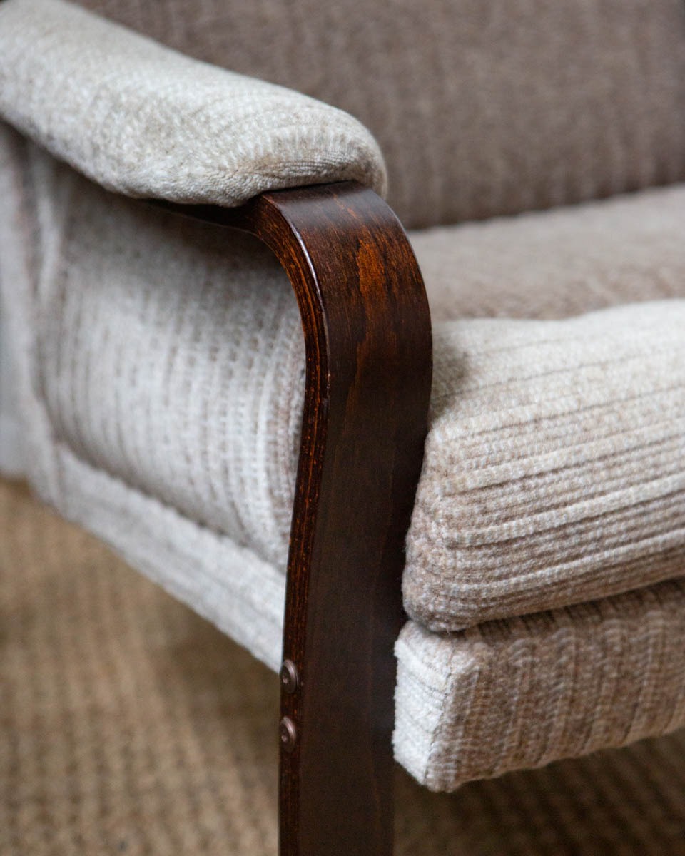 Danish Beech Lounge Chairs - Image 7