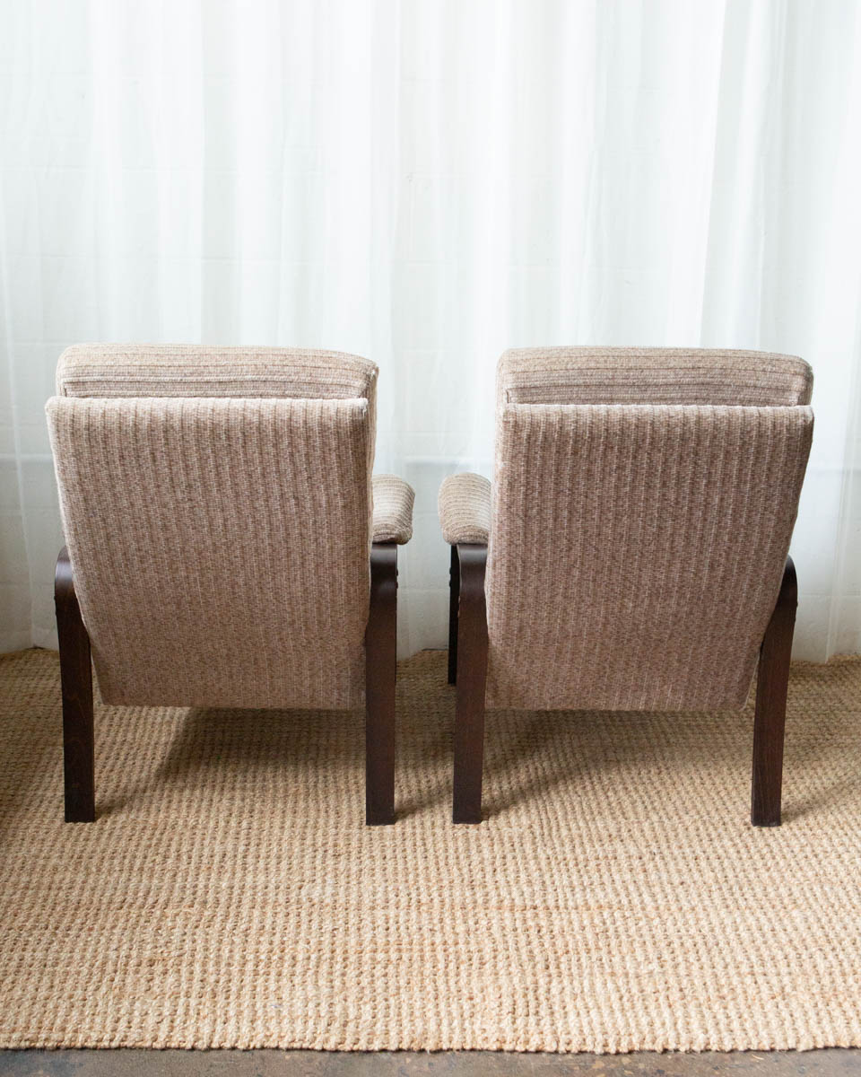 Danish Beech Lounge Chairs - Image 10