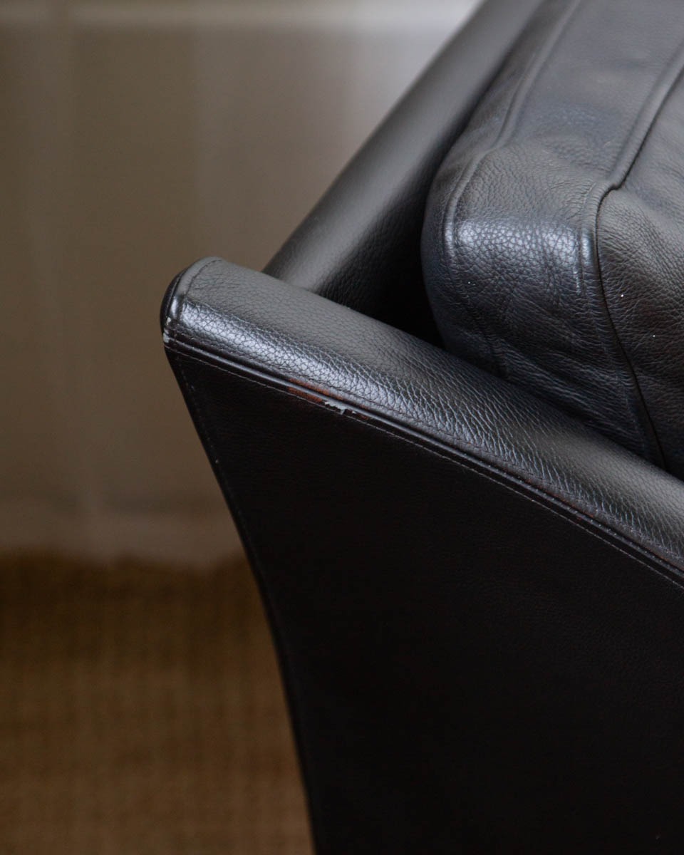 Skippers Møbler Leather Lounge Chairs - Image 5
