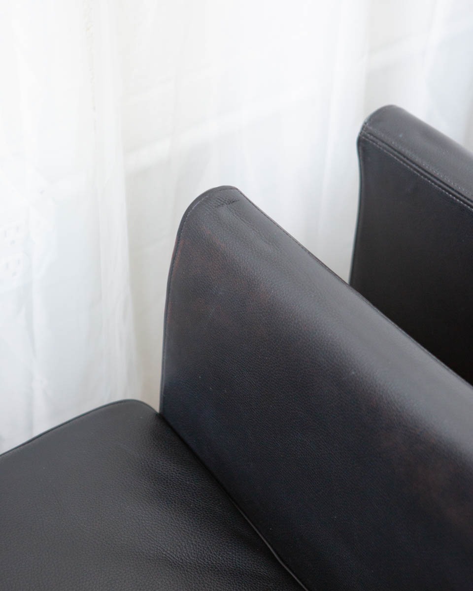 Skippers Møbler Leather Lounge Chairs - Image 7