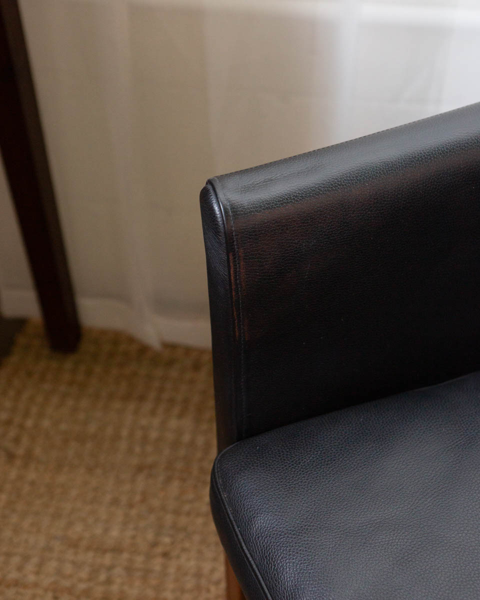 Skippers Møbler Leather Lounge Chairs - Image 10