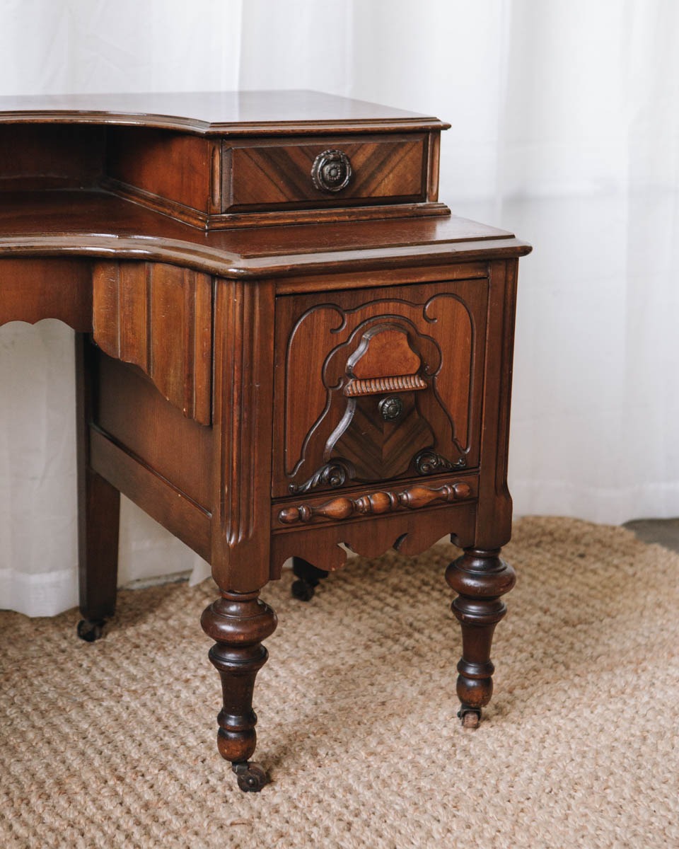 Antique Jacobean Vanity - Image 19