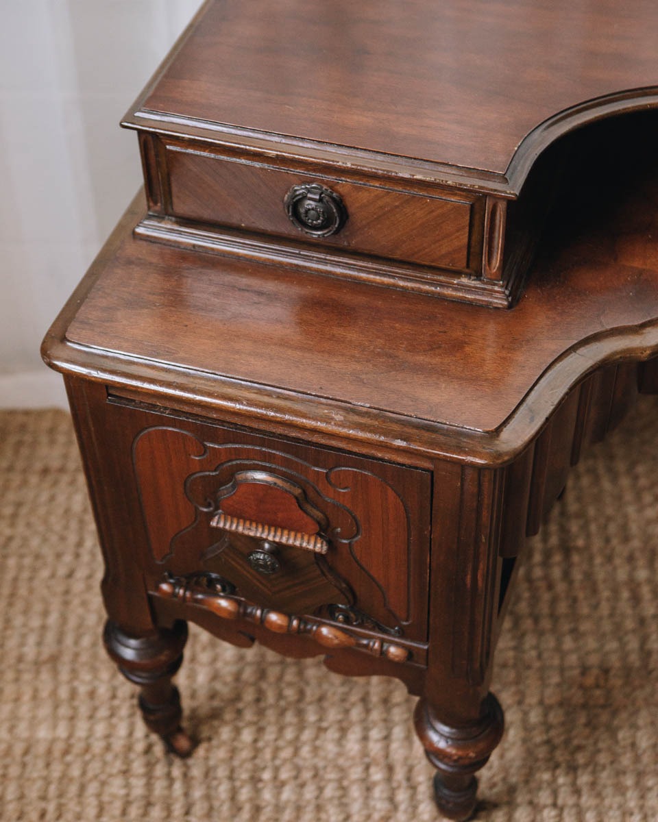 Antique Jacobean Vanity - Image 6